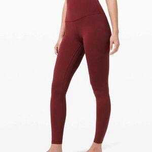 Lululemon Align Super-High-Rise Pant 28" - Merlot - Size 10